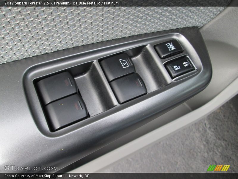 Ice Blue Metallic / Platinum 2012 Subaru Forester 2.5 X Premium