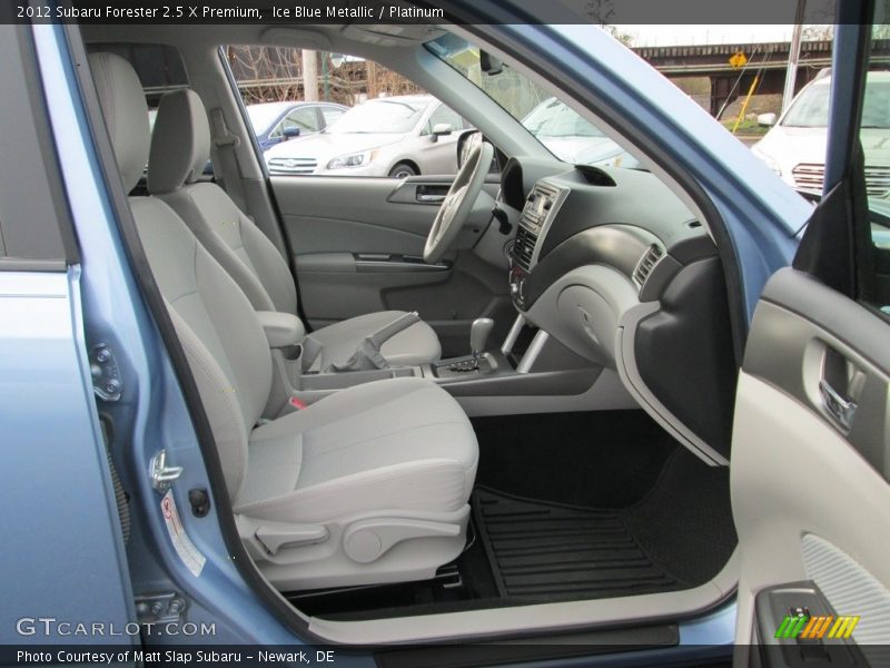 Ice Blue Metallic / Platinum 2012 Subaru Forester 2.5 X Premium