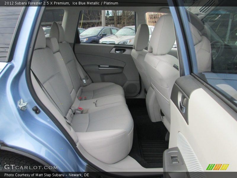 Ice Blue Metallic / Platinum 2012 Subaru Forester 2.5 X Premium