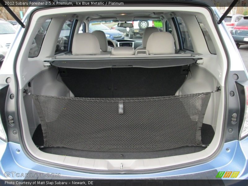 Ice Blue Metallic / Platinum 2012 Subaru Forester 2.5 X Premium