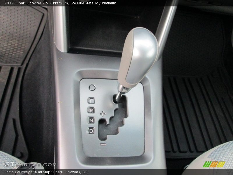Ice Blue Metallic / Platinum 2012 Subaru Forester 2.5 X Premium