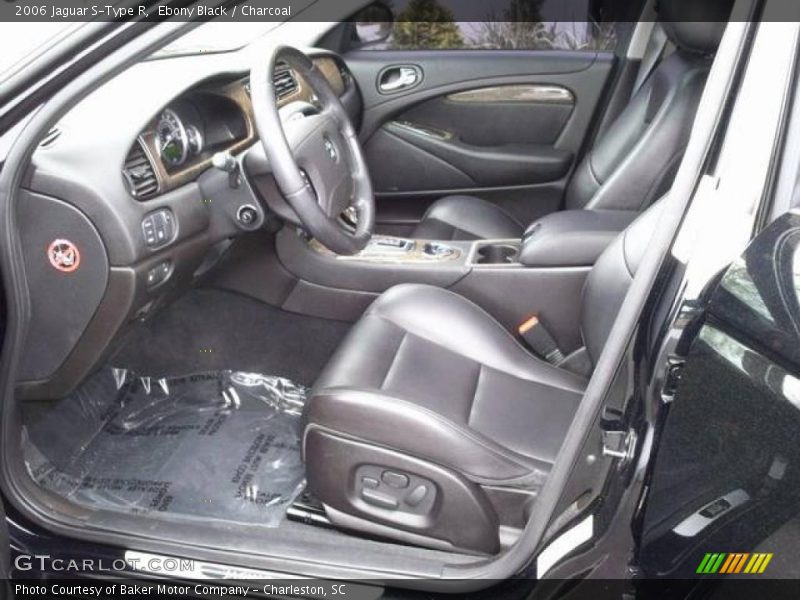 Ebony Black / Charcoal 2006 Jaguar S-Type R