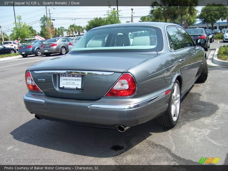 Quartz Metallic / Dove 2006 Jaguar XJ XJ8 L
