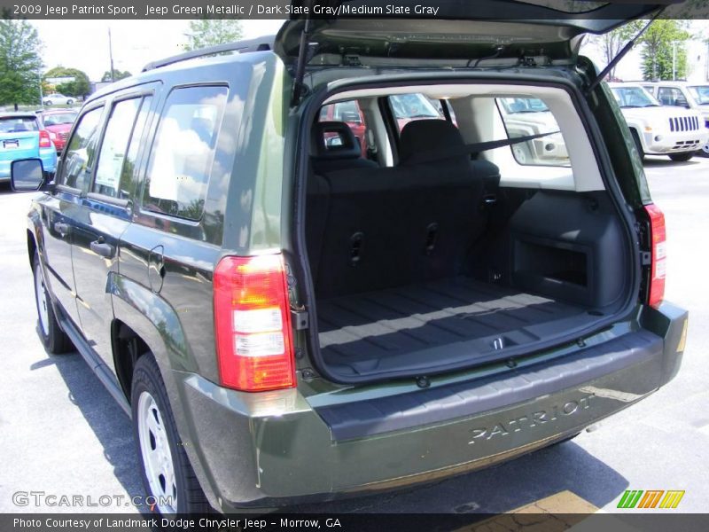 Jeep Green Metallic / Dark Slate Gray/Medium Slate Gray 2009 Jeep Patriot Sport