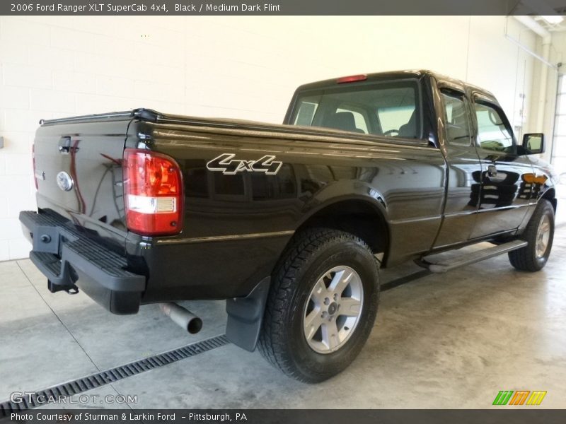 Black / Medium Dark Flint 2006 Ford Ranger XLT SuperCab 4x4