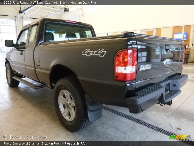 Black / Medium Dark Flint 2006 Ford Ranger XLT SuperCab 4x4