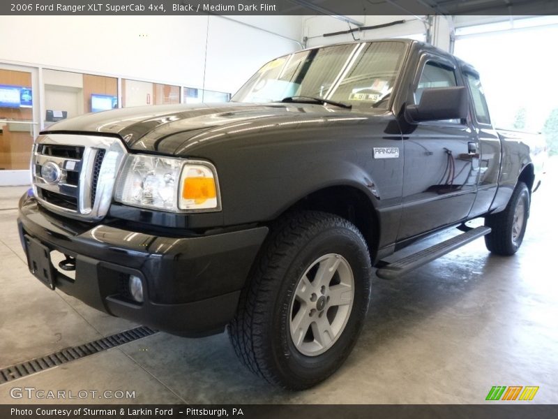 Black / Medium Dark Flint 2006 Ford Ranger XLT SuperCab 4x4