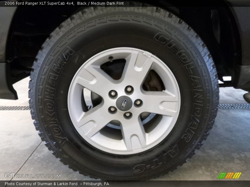 Black / Medium Dark Flint 2006 Ford Ranger XLT SuperCab 4x4