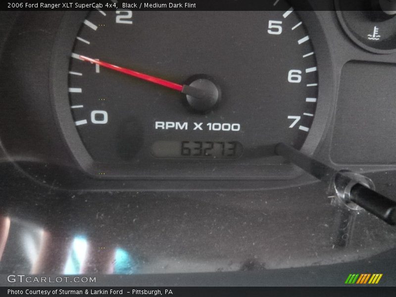 Black / Medium Dark Flint 2006 Ford Ranger XLT SuperCab 4x4