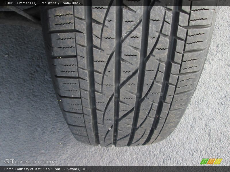 Birch White / Ebony Black 2006 Hummer H3