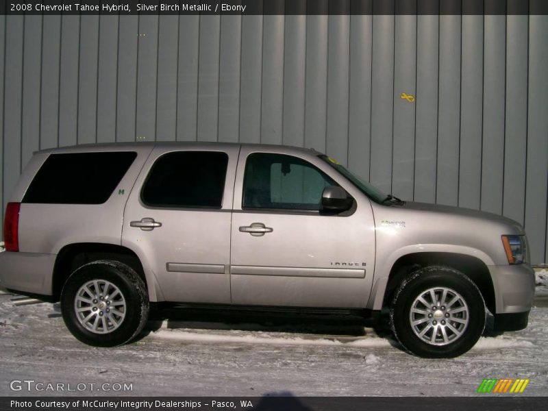 Silver Birch Metallic / Ebony 2008 Chevrolet Tahoe Hybrid