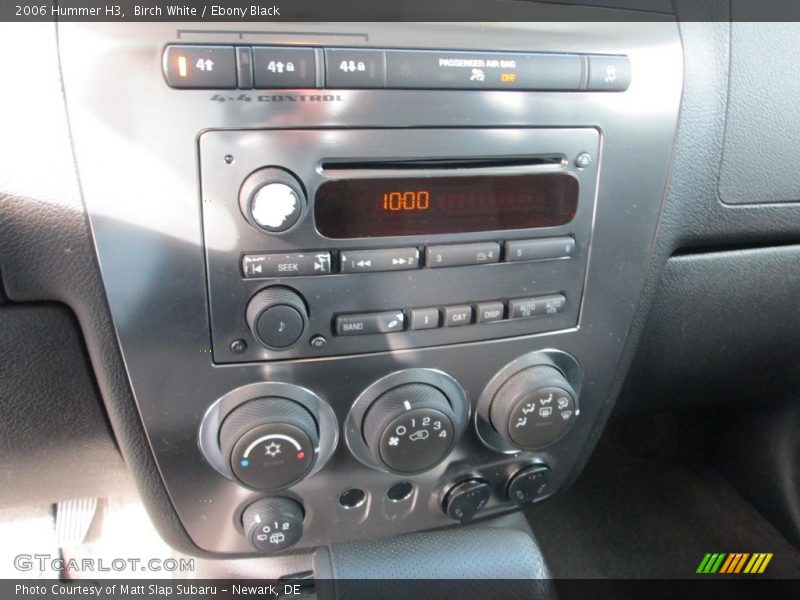 Birch White / Ebony Black 2006 Hummer H3