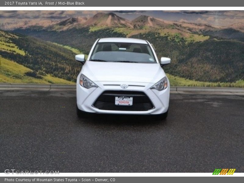 Frost / Mid-Blue Black 2017 Toyota Yaris iA