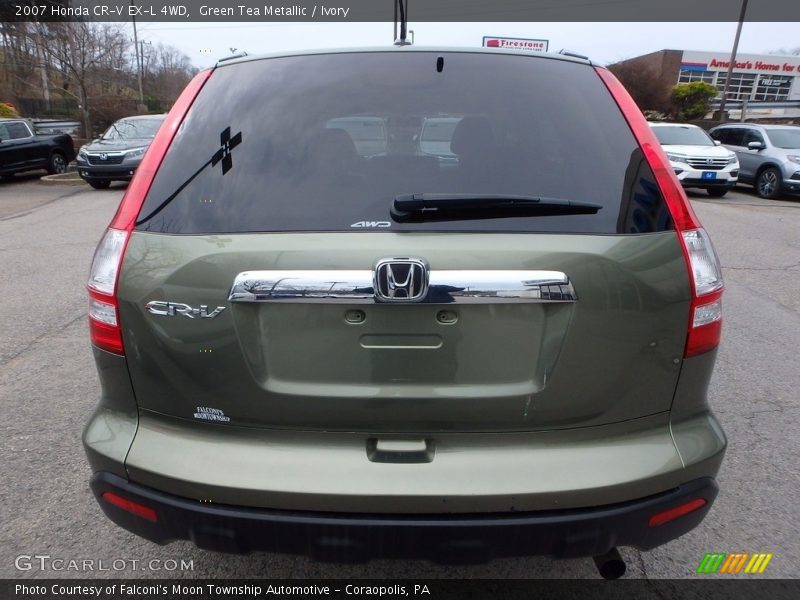 Green Tea Metallic / Ivory 2007 Honda CR-V EX-L 4WD