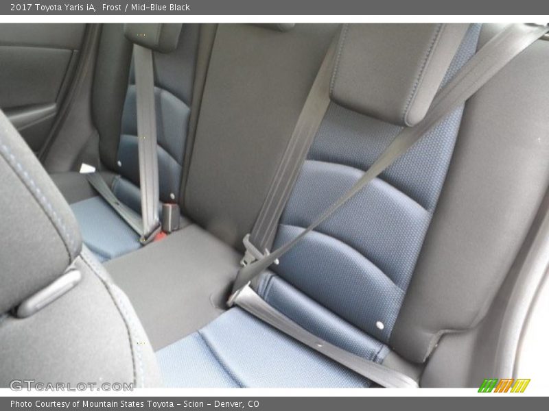Frost / Mid-Blue Black 2017 Toyota Yaris iA