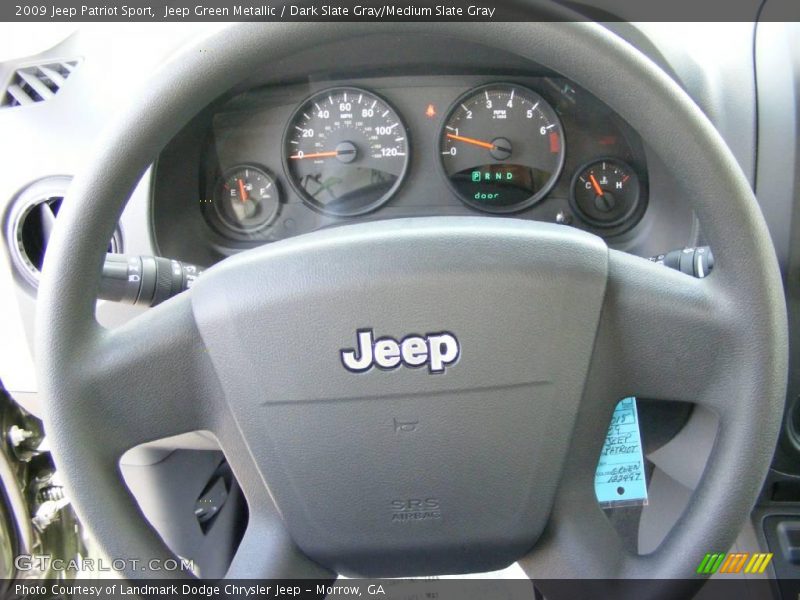 Jeep Green Metallic / Dark Slate Gray/Medium Slate Gray 2009 Jeep Patriot Sport
