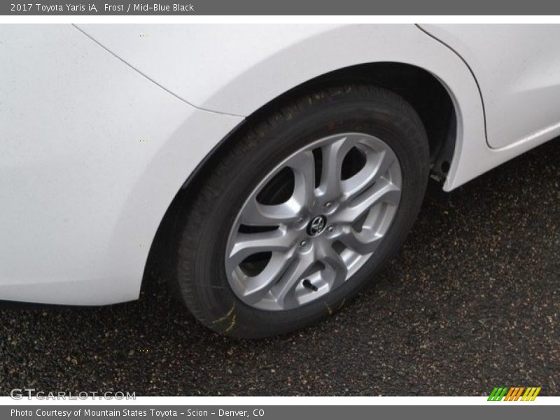 Frost / Mid-Blue Black 2017 Toyota Yaris iA