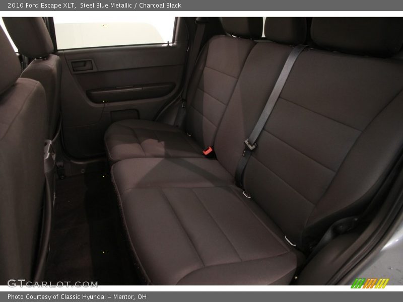 Steel Blue Metallic / Charcoal Black 2010 Ford Escape XLT