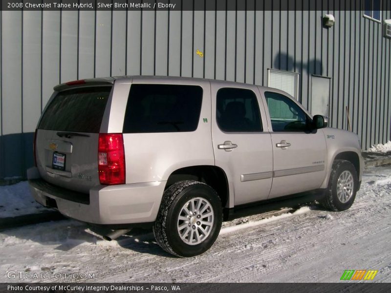 Silver Birch Metallic / Ebony 2008 Chevrolet Tahoe Hybrid