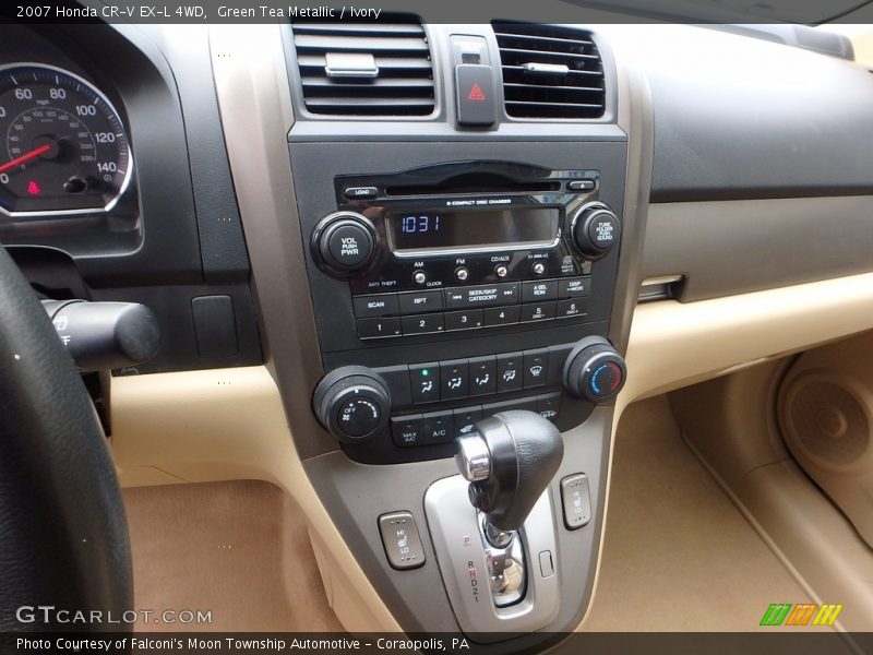 Green Tea Metallic / Ivory 2007 Honda CR-V EX-L 4WD