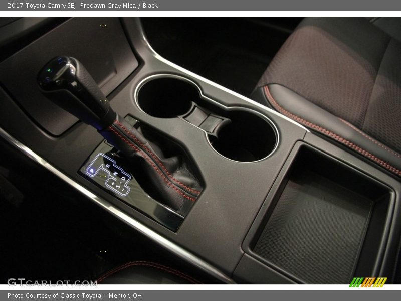Predawn Gray Mica / Black 2017 Toyota Camry SE