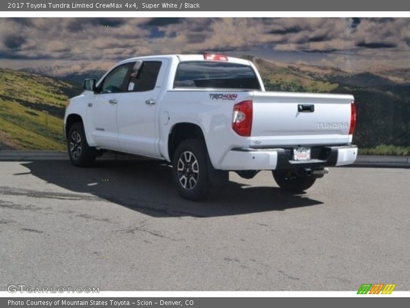 Super White / Black 2017 Toyota Tundra Limited CrewMax 4x4