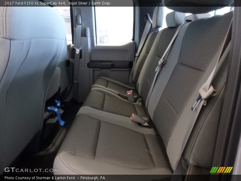 Ingot Silver / Earth Gray 2017 Ford F150 XL SuperCab 4x4
