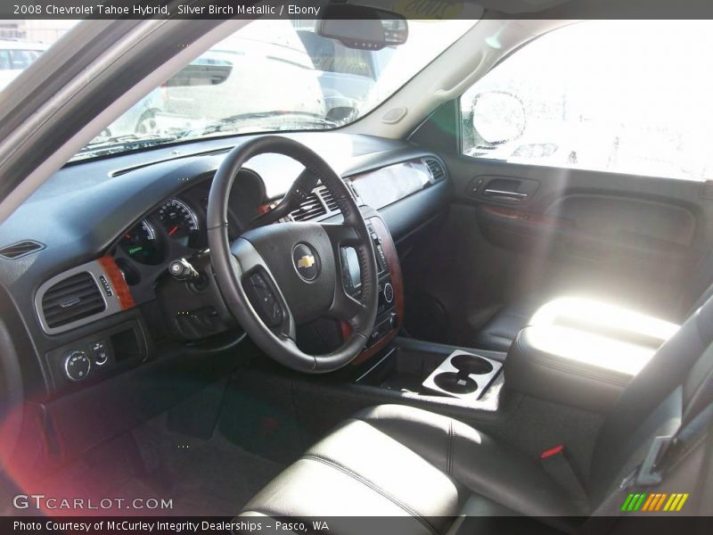Silver Birch Metallic / Ebony 2008 Chevrolet Tahoe Hybrid