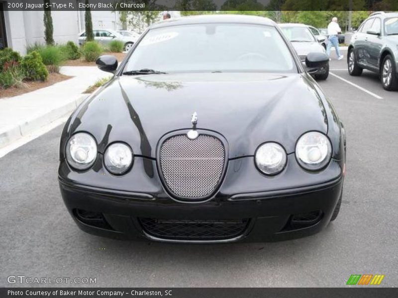Ebony Black / Charcoal 2006 Jaguar S-Type R