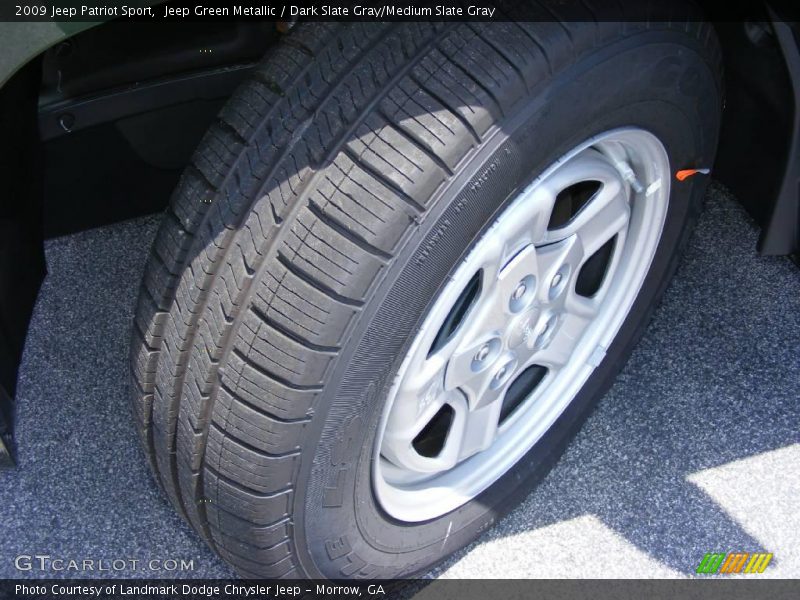 Jeep Green Metallic / Dark Slate Gray/Medium Slate Gray 2009 Jeep Patriot Sport