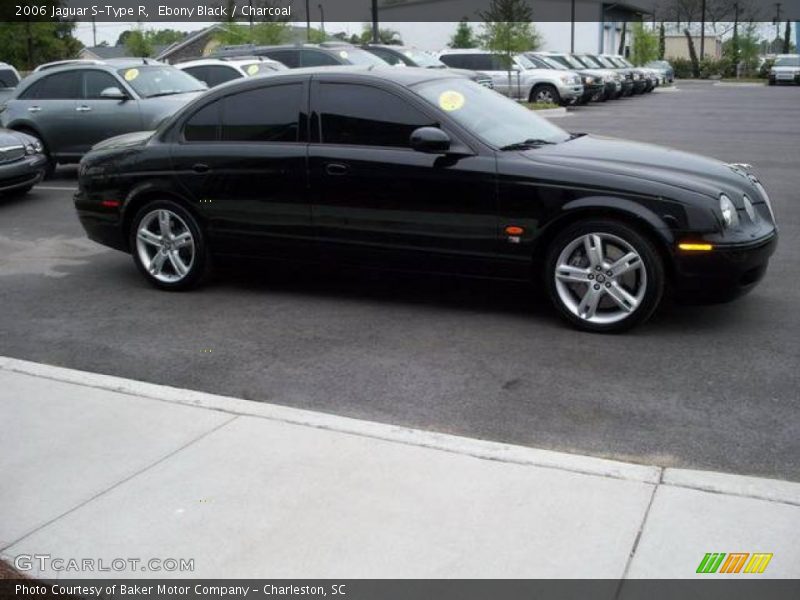 Ebony Black / Charcoal 2006 Jaguar S-Type R
