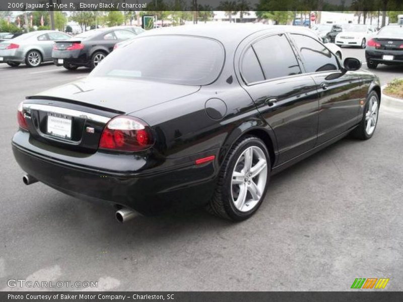 Ebony Black / Charcoal 2006 Jaguar S-Type R