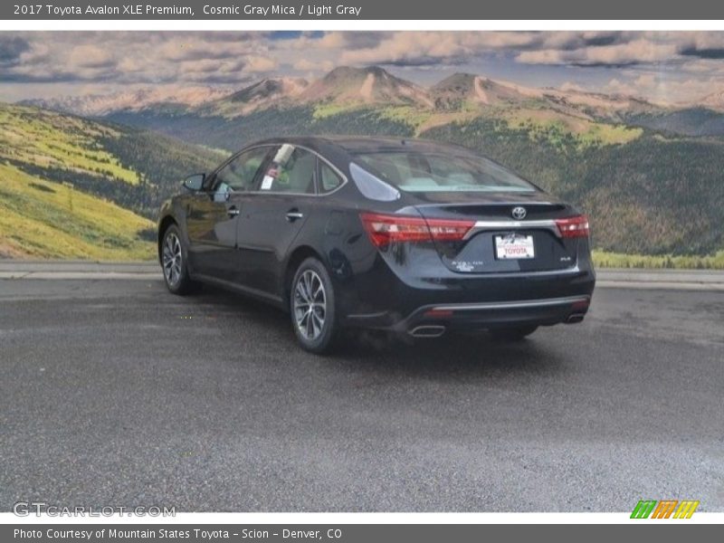 Cosmic Gray Mica / Light Gray 2017 Toyota Avalon XLE Premium