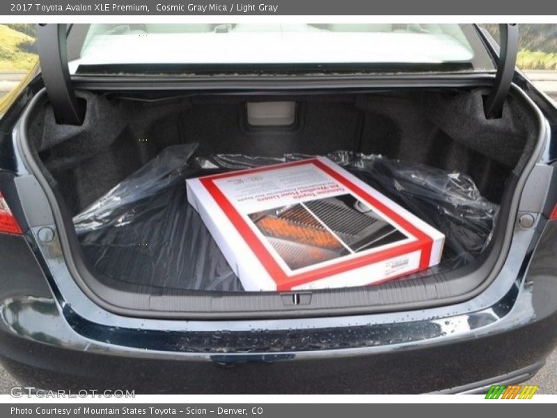 Cosmic Gray Mica / Light Gray 2017 Toyota Avalon XLE Premium