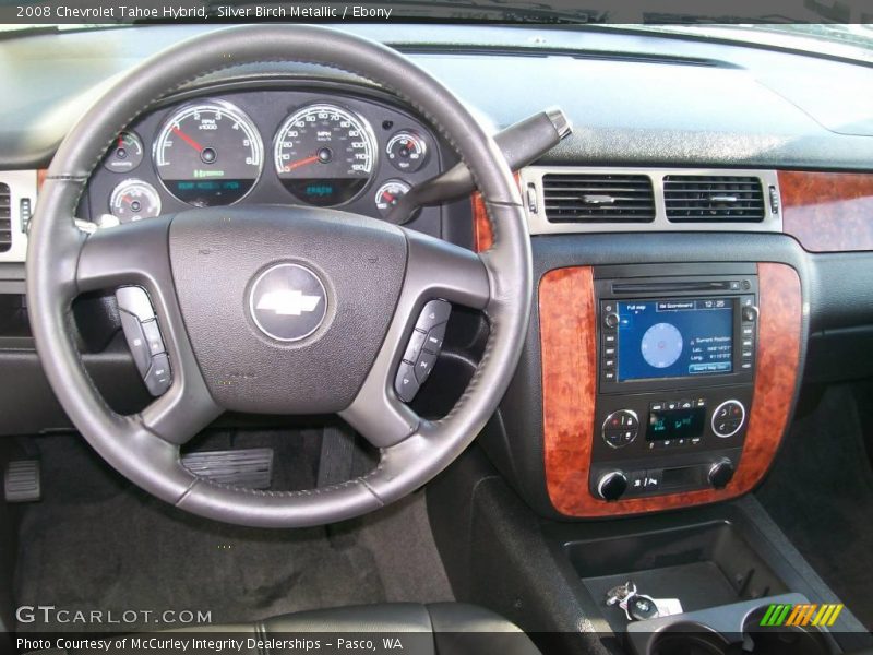 Silver Birch Metallic / Ebony 2008 Chevrolet Tahoe Hybrid