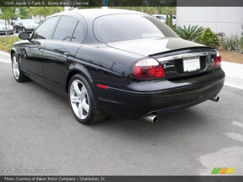 Ebony Black / Charcoal 2006 Jaguar S-Type R