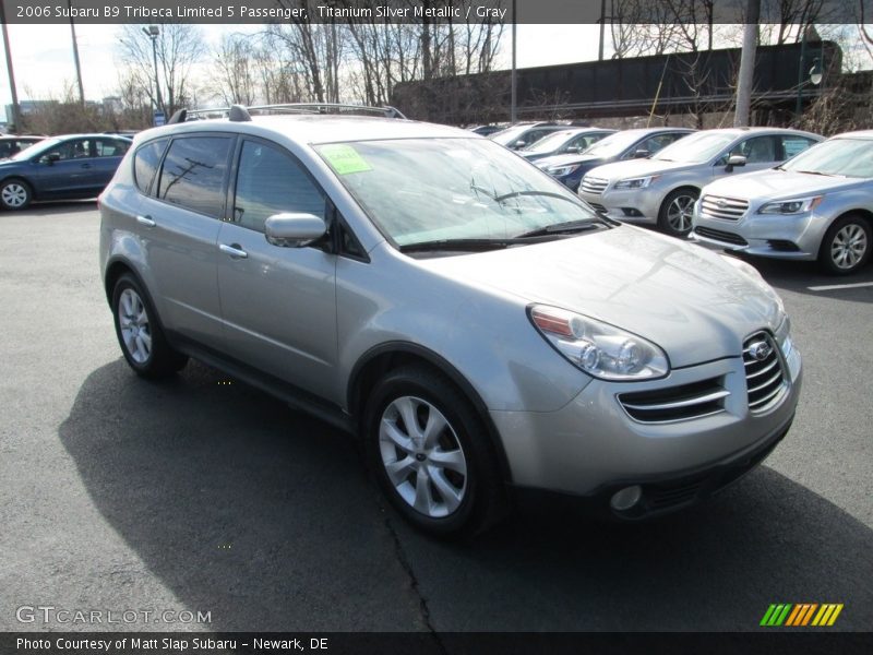 Titanium Silver Metallic / Gray 2006 Subaru B9 Tribeca Limited 5 Passenger