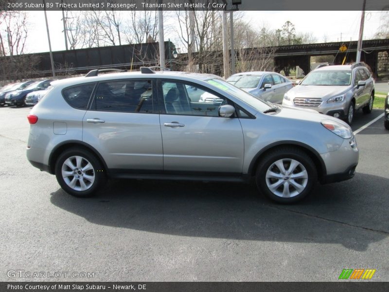 Titanium Silver Metallic / Gray 2006 Subaru B9 Tribeca Limited 5 Passenger