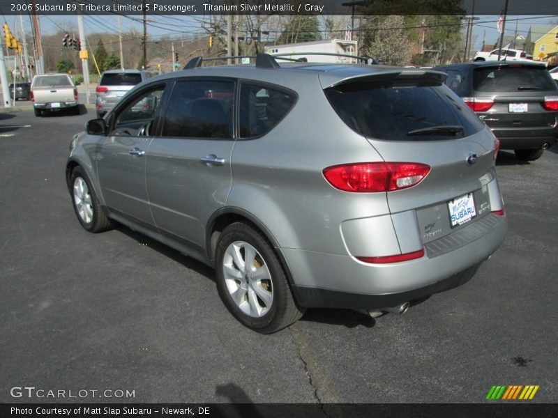 Titanium Silver Metallic / Gray 2006 Subaru B9 Tribeca Limited 5 Passenger