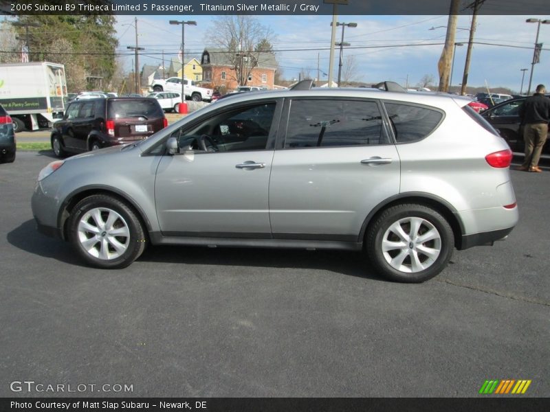 Titanium Silver Metallic / Gray 2006 Subaru B9 Tribeca Limited 5 Passenger