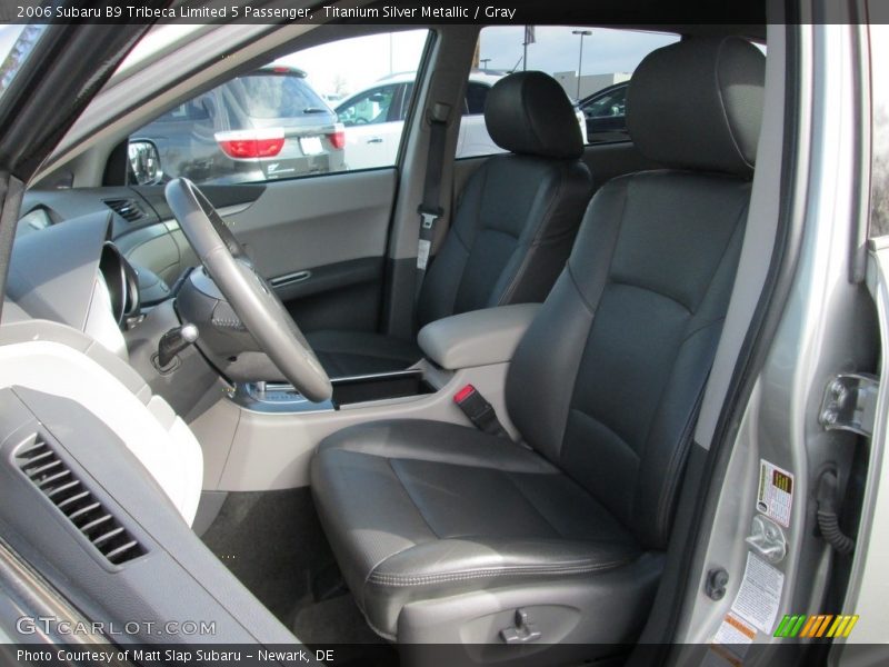 Titanium Silver Metallic / Gray 2006 Subaru B9 Tribeca Limited 5 Passenger