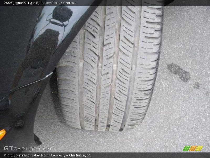 Ebony Black / Charcoal 2006 Jaguar S-Type R