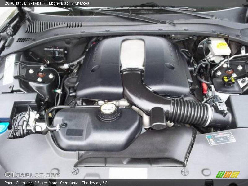 Ebony Black / Charcoal 2006 Jaguar S-Type R