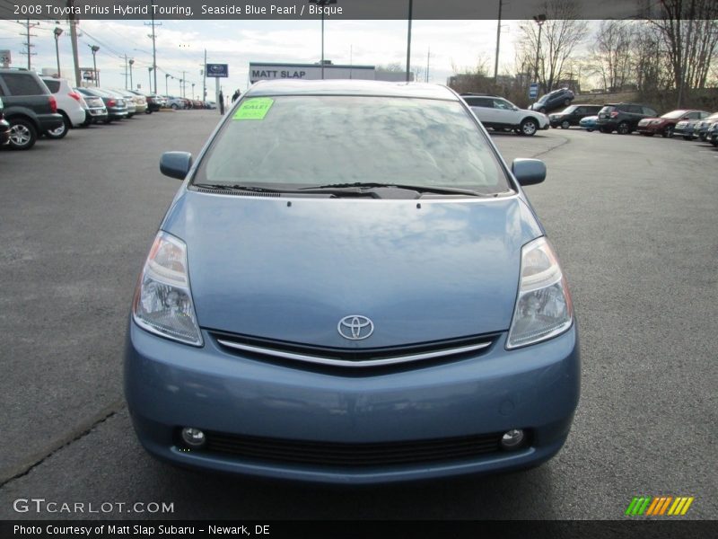 Seaside Blue Pearl / Bisque 2008 Toyota Prius Hybrid Touring