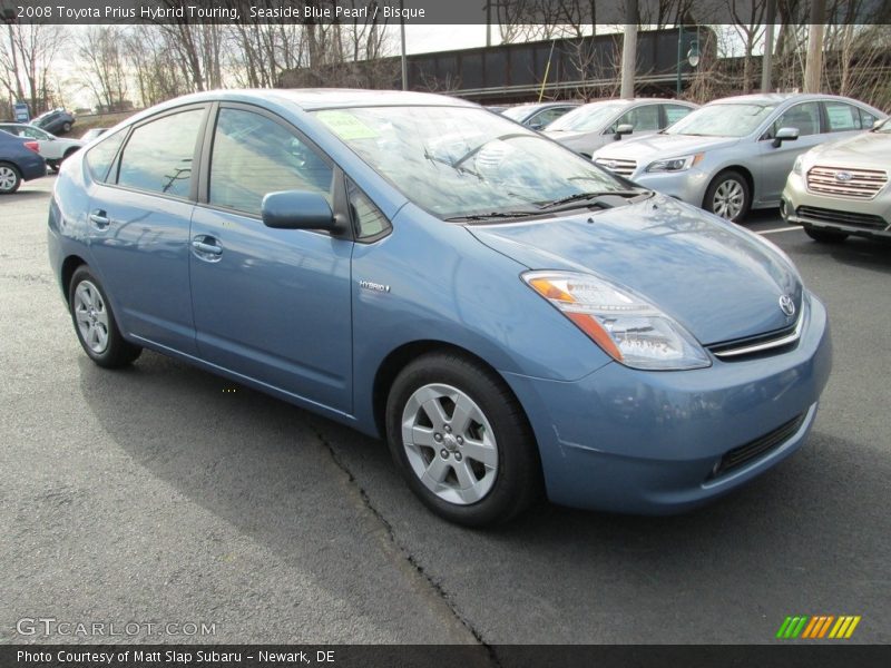 Seaside Blue Pearl / Bisque 2008 Toyota Prius Hybrid Touring