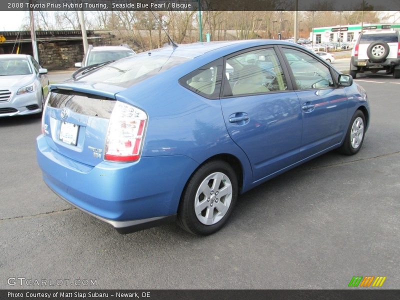 Seaside Blue Pearl / Bisque 2008 Toyota Prius Hybrid Touring