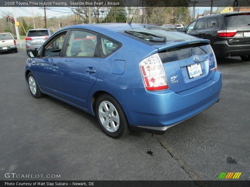 Seaside Blue Pearl / Bisque 2008 Toyota Prius Hybrid Touring