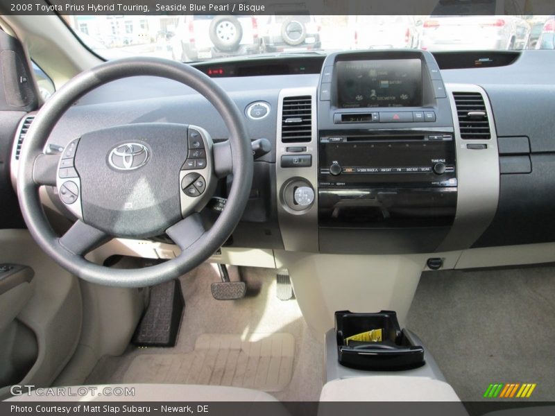 Seaside Blue Pearl / Bisque 2008 Toyota Prius Hybrid Touring