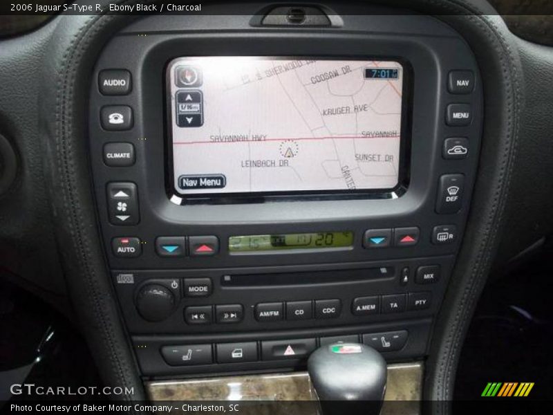 Ebony Black / Charcoal 2006 Jaguar S-Type R