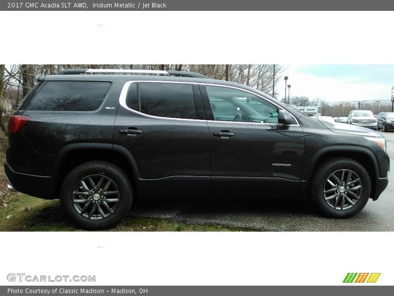 Iridium Metallic / Jet Black 2017 GMC Acadia SLT AWD